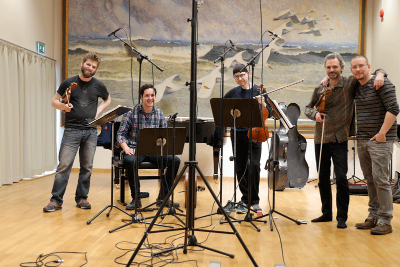Watch a clip from the recording of my String Quartet No. 1 with Brooklyn Rider